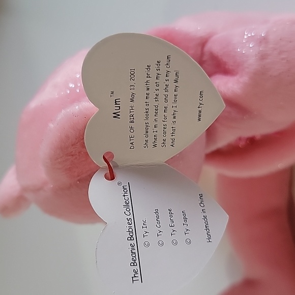 Ty Beanie Baby - Mum, Mother's Day Bear, 2001 - Picture 5 of 8